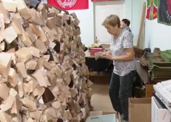 Заинские волонтеры начали плести масксети нового типа