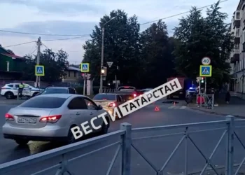 В Казани грузовик насмерть сбил пенсионерку