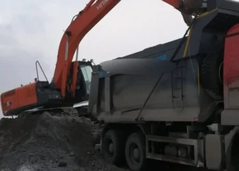 добыча песка