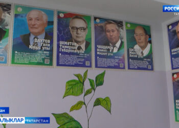 Күренекле галимнәр – плакатларда