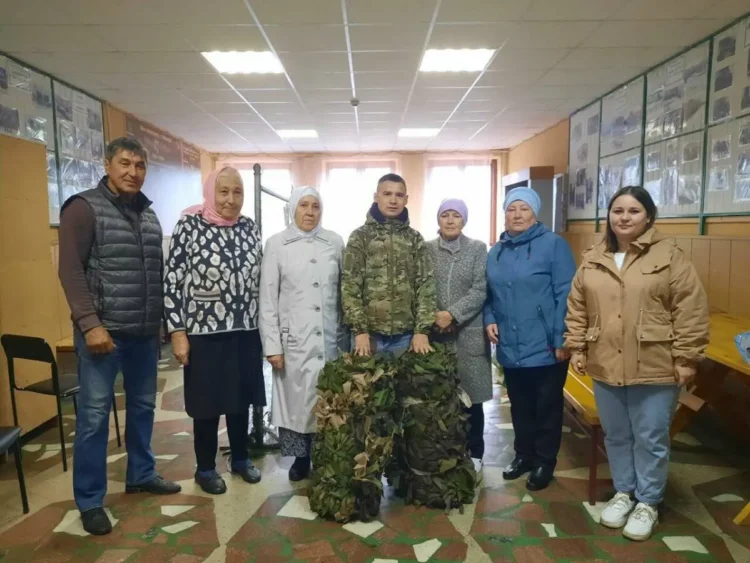 помощь бойцам