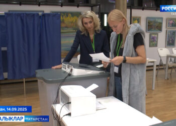 Сайлау участокларының һәрберсендә бәйрәм рухы