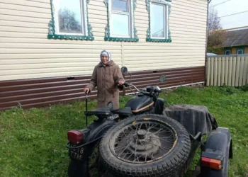 Ветеран из Актанышского района передала бойцам СВО мотоцикл