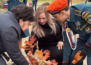 В Казани открыли Аллею Героев в школе №101 имени П.А. Полушкина