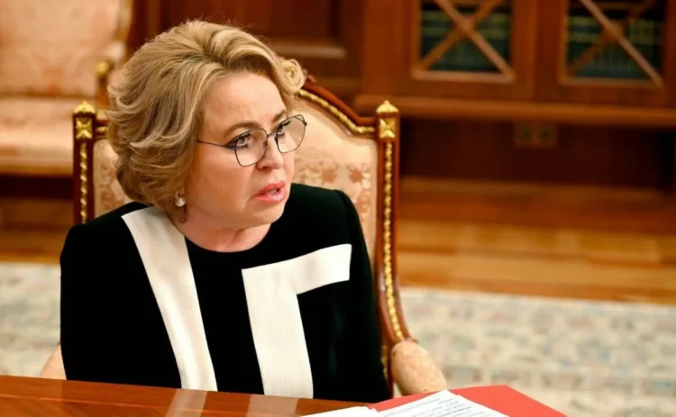 Председатель Совета Федерации Валентина Матвиенко