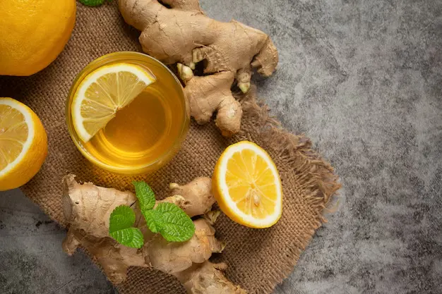 имбирь с лимоном и медом