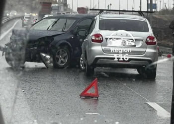 В Казани произошло ДТП на Мамадышском тракте