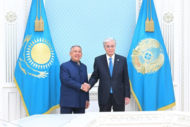 Раис РТ с президентом Казахстана