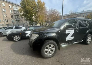 Центр обеспечения казначейства РФ передал 10 автомобилей бойцам в зону СВО