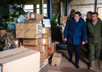 Из Нижнекамска отправили 25 тонн гумпомощи для бойцов СВО