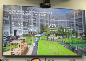 В Татарстане завершена загрузка схем благоустройства дворов на 2026 год