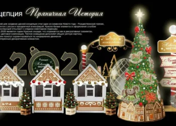 В этом году Альметьевск к Новому году украсят в стиле «Пряничной истории»