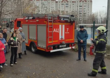 В Казани провели учения по тушению «пожара» в здании мировых судей