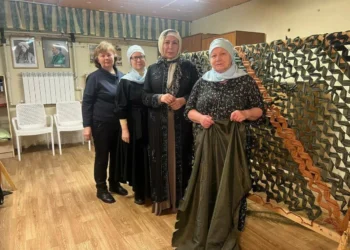 Волонтеры мечети «Аль-Марджани» отправили масксети для татарстанских бойцов в зону СВО