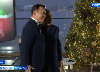 Яңа ел алдыннан Безнең Татарстан дәүләт телерадиокомпаниясе өчен дә шатлыклы вакыйга