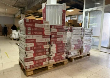 Из Алексеевского района в Лисичанск отправили гумпомощь