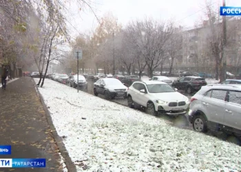 В Татарстан пришла зима