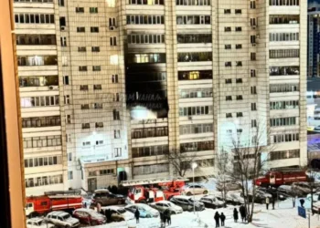 Ночью в Казани на Гвардейская произошел пожар