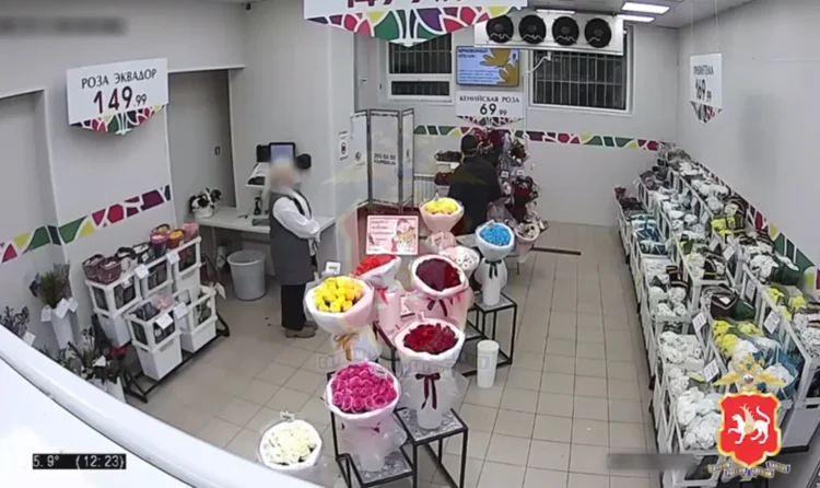 кража букета