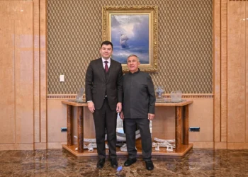 Минниханов встретился с замглавы Минпромторга Михаилом Юриным