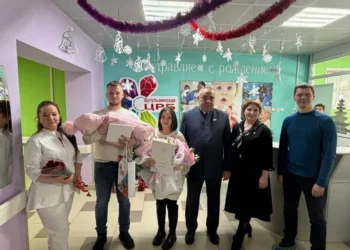 В Бугульме выписали первого новорождённого 2026 года