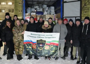 Сторонники «Единой России» отправили партию гумпомощи в зону СВО