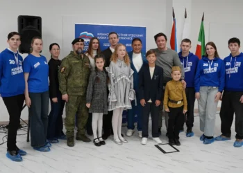 Активисты «Молодой Гвардии» и «Единой России» провели концерт для участников СВО в Казани