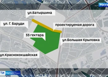 В Казани в рамках реконструкции дороги на улице Батыршина снесут 21 частный дом