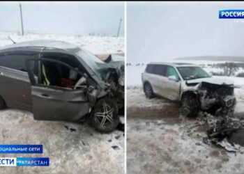Гульназ Асаева попала в ДТП