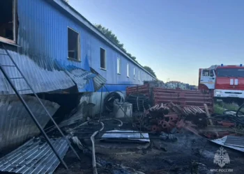 В Апастовском районе на пожаре пострадал мужчина