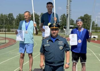 Сборная МЧС Татарстана победила на чемпионате ПФО по легкой атлетике