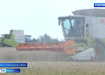 В Рыбно-Слободском районе стартовала уборочная кампания