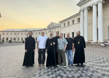 Игорь Матвиенко и Николай Расторгуев в Казани: визит в Казанский монастырь