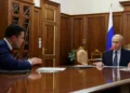 Глава Минпромторга Алиханов рассказал Путину о росте промышленности и инвестиций