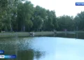 В Апастово сильный ливень затопил участки и дома