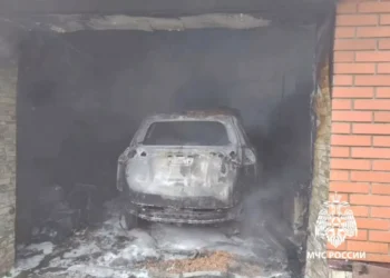 Мужчина погиб при пожаре в гараже под Казанью