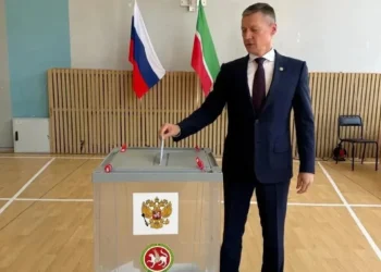 Азат Зиганшин проголосовал на выборах в Госдуму в Казани