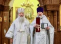 Великое освящение Успенского храма в Дербышках: богослужение возглавил митрополит Кирилл