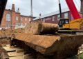 В Казани из четырёхметрового котлована подняли немецкий танк «Пантера»