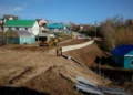 В Бугульме реконструкцию моста на улице Сокольской завершат в ноябре