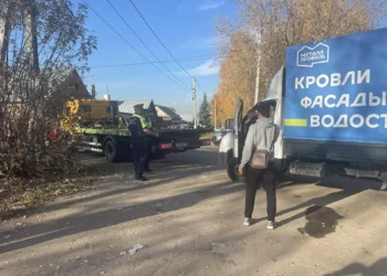 В Казани Газель со строительным мусором отправили на штрафстоянку