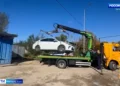 В Казани подростки ради лайков забрались на 30-метровую стелу