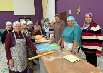 Жительницы Шингальчи приготовили лапшу для участников СВО